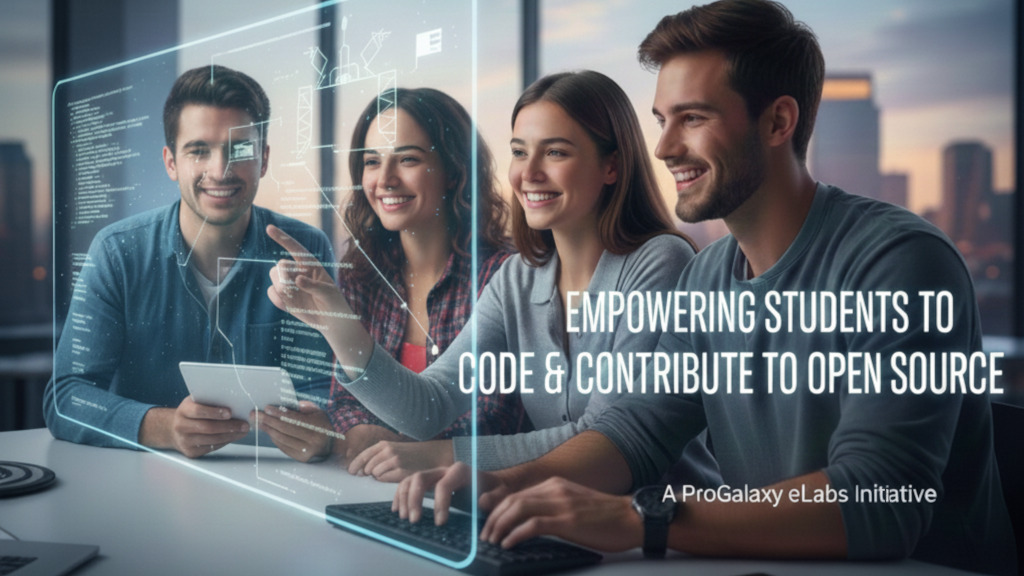 TwentyTwo Fins - Students collaborating on open source projects